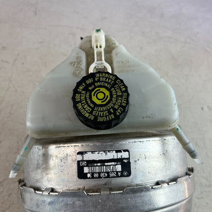 2015-2021 MERCEDES W205 C300 POWER BRAKE BOOSTER MASTER CYLINDER A2054300030