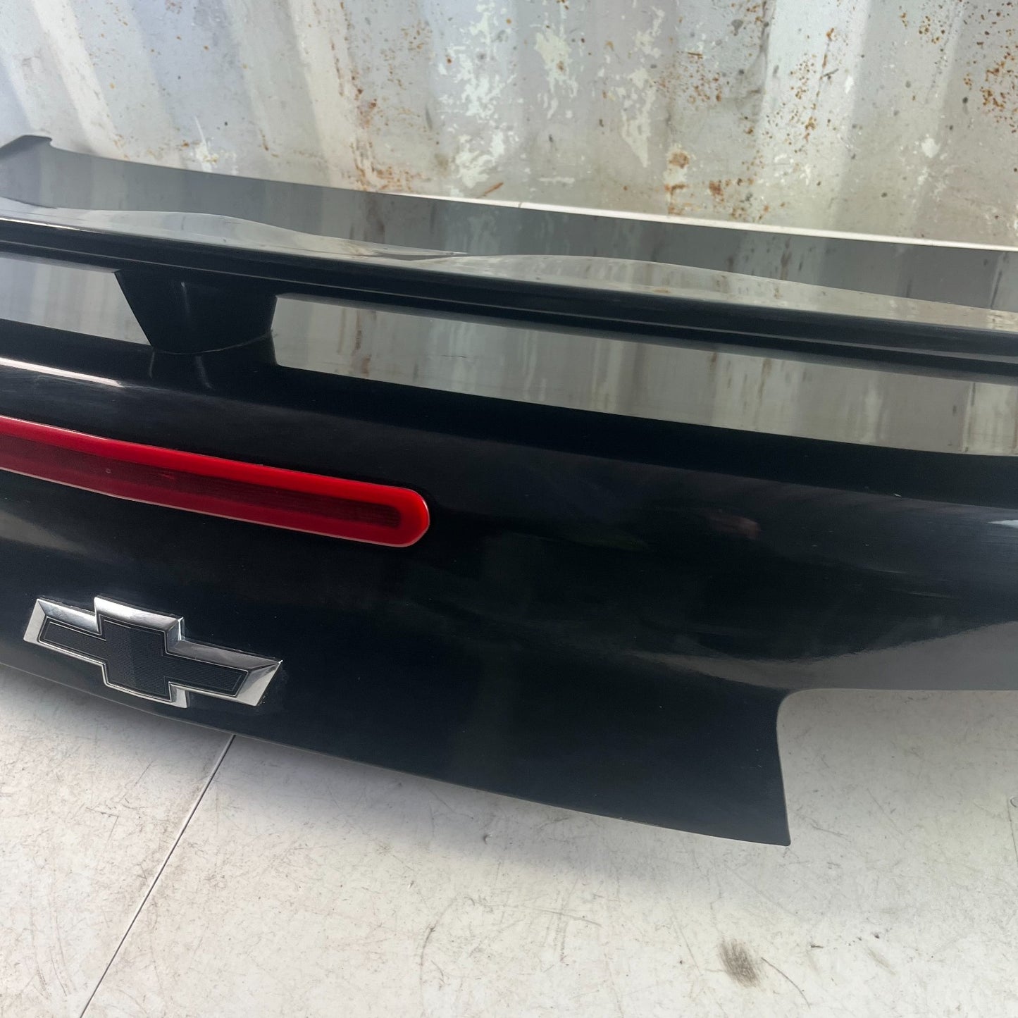 2016-2024 CAMARO SS REAR TRUNK DECK LID PANEL WITH WING SPOILER ASSY BLACK OEM