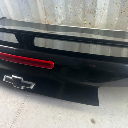 2016-2024 CAMARO SS REAR TRUNK DECK LID PANEL WITH WING SPOILER ASSY BLACK OEM