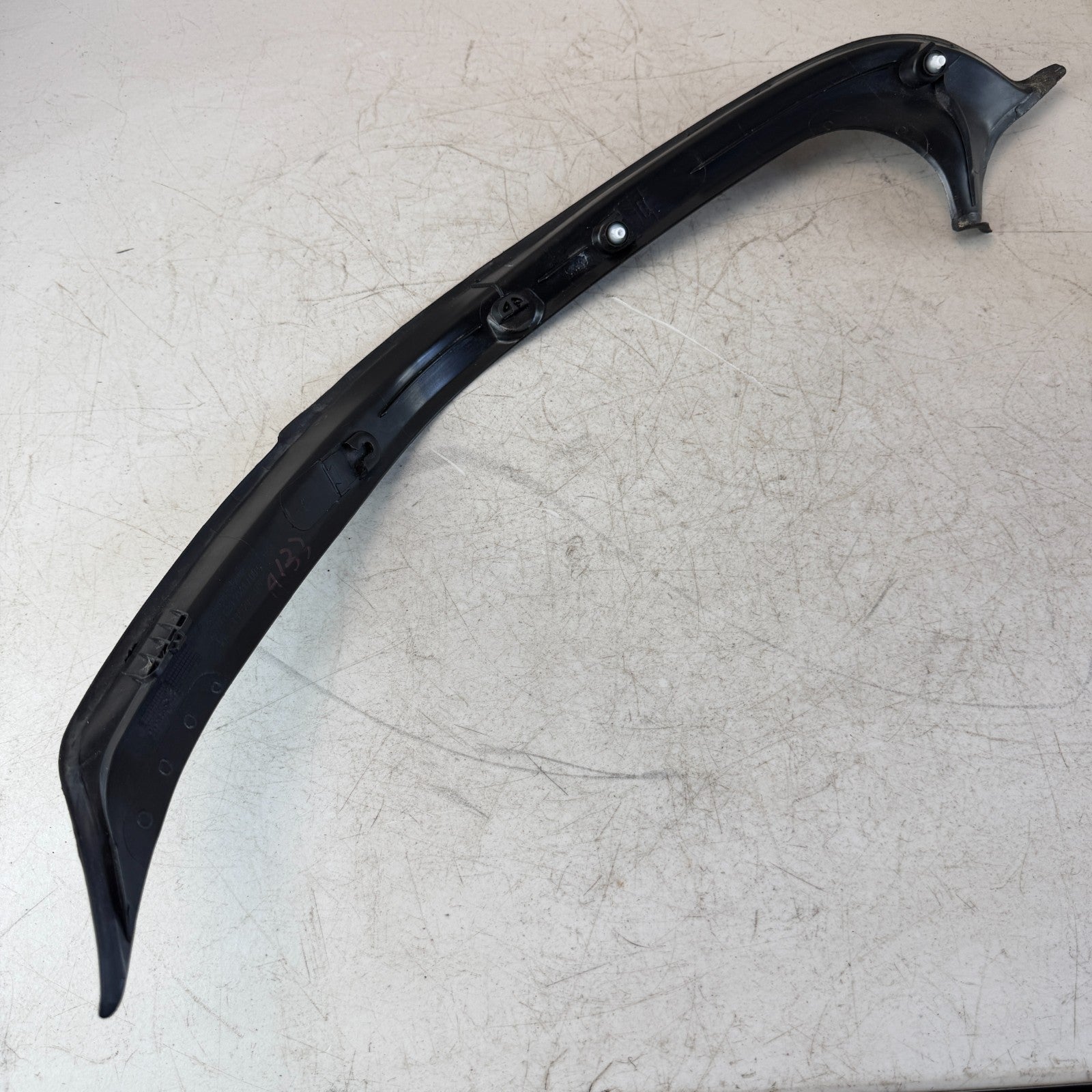 2015-2021 MERCEDES W205 C300 REAR RIGHT UPPER WATER DRIP RAIL A2056901041 OEM