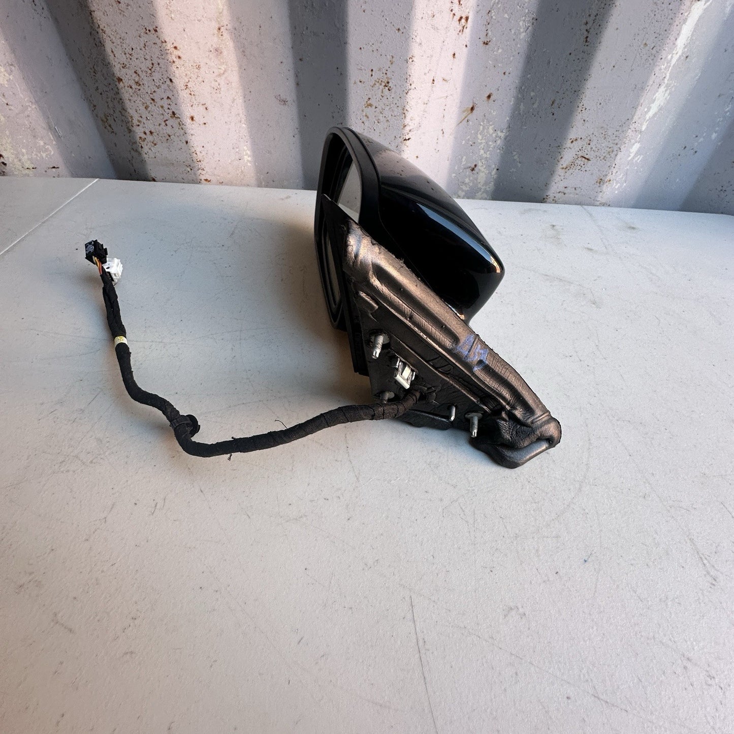 2015-20 DODGE CHARGER Left POWER HEATED MIRROR ASSEMBLY BLIND SPOT OEM Black