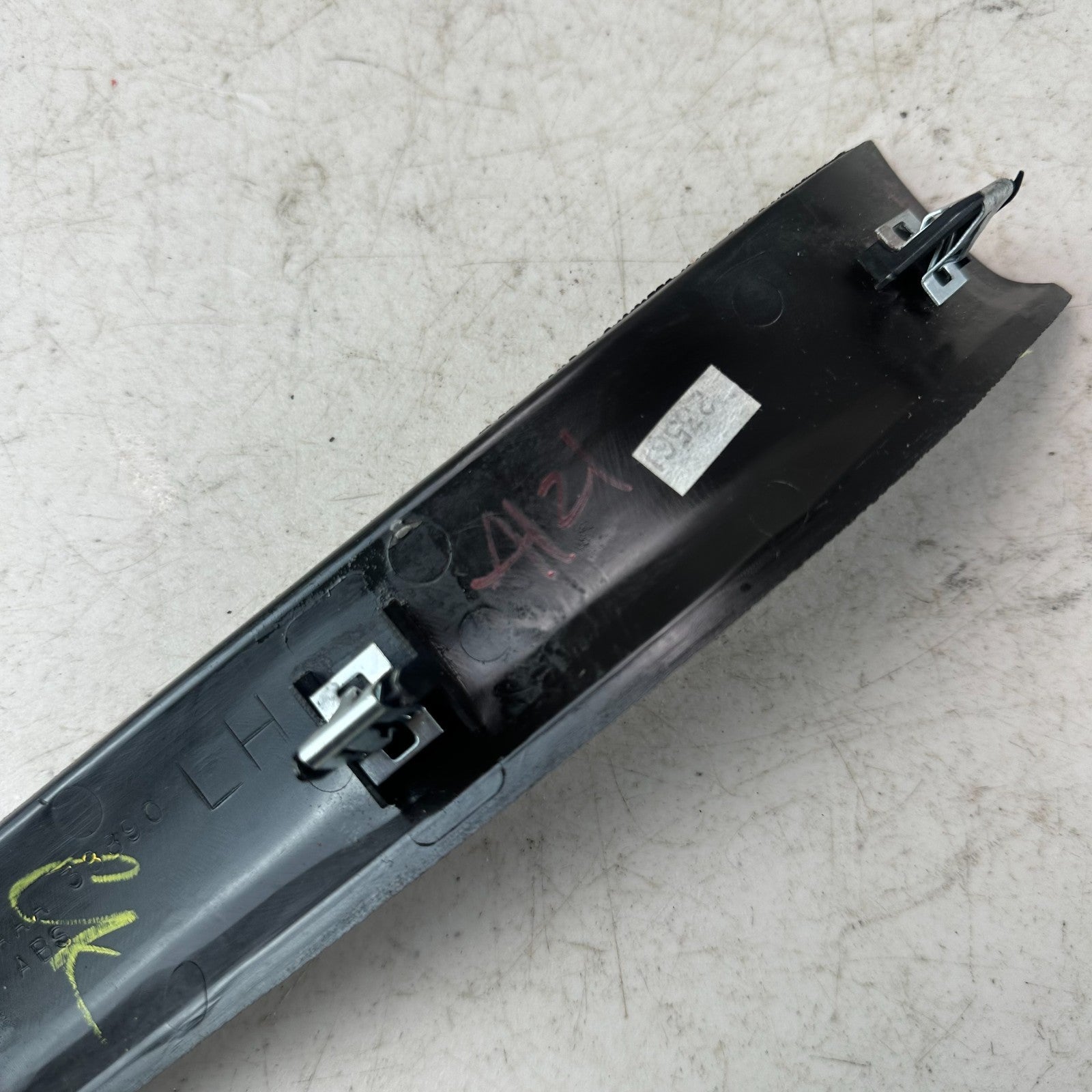 2005-2013 CHEVROLET CORVETTE LEFT SIDE LOWER B PILLAR COVER TRIM AAA38889 OEM