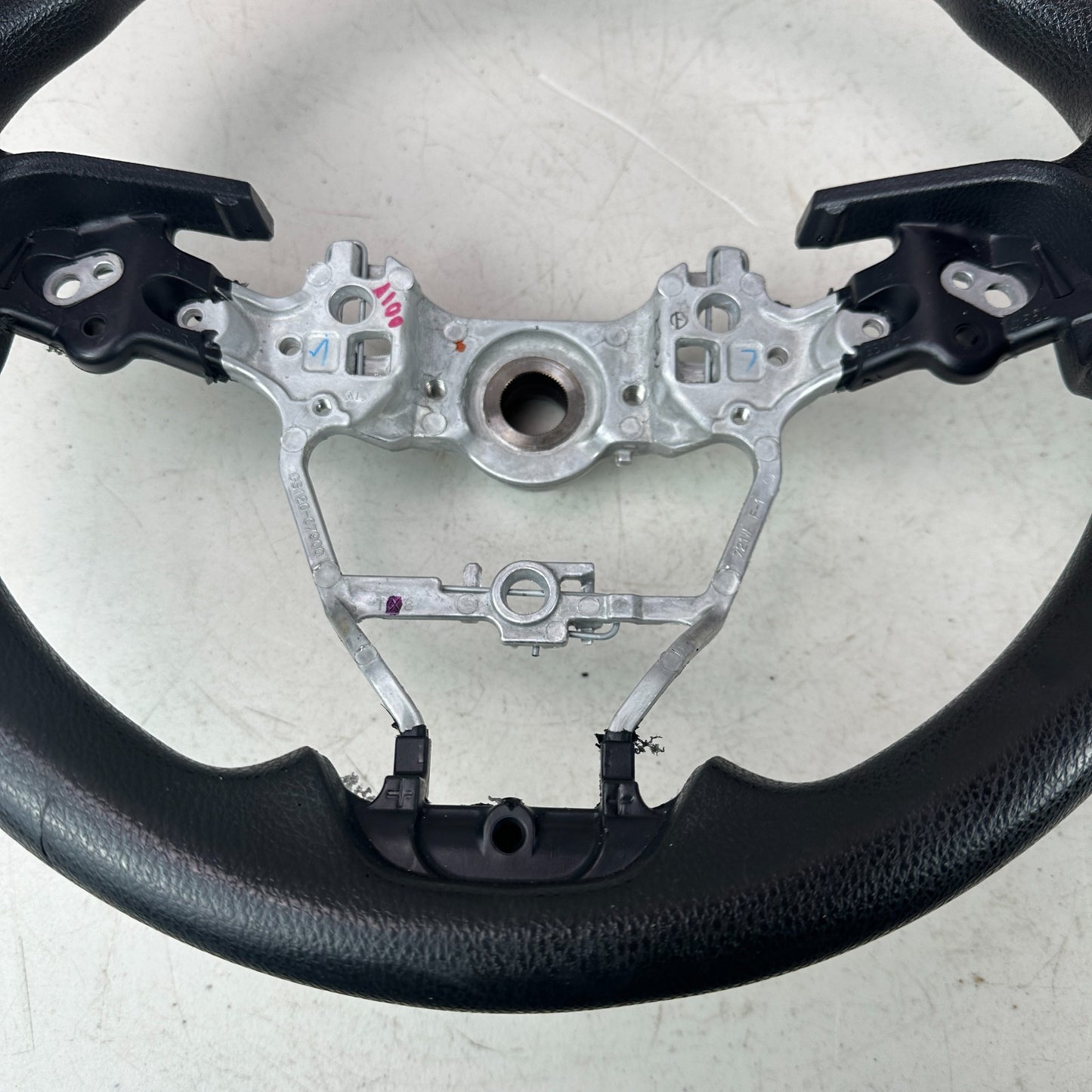 2020-2025 TOYOTA COROLLA FRONT LEFT DRIVER SIDE STEERING WHEEL RING BLACK OEM
