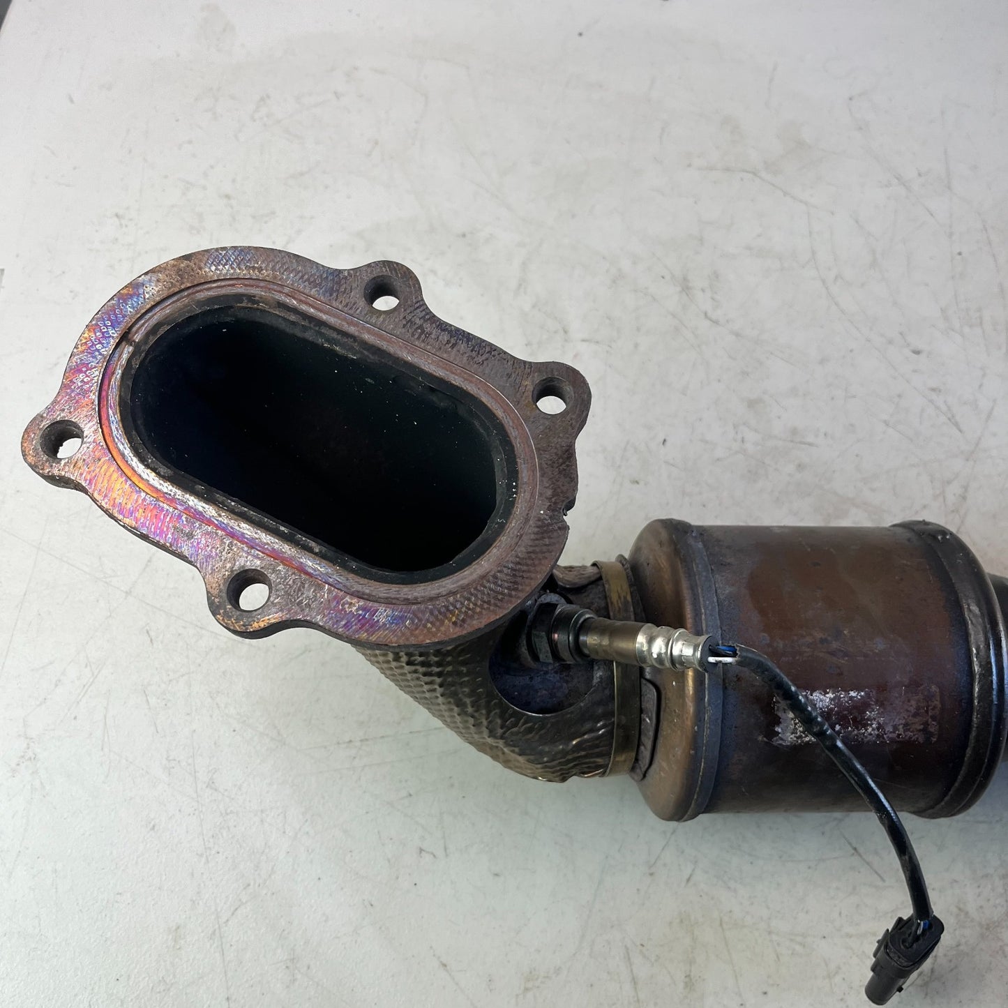 2014-2019 CHEVROLET CORVETTE LEFT DRIVER SIDE EXHAUST DOWNPIPE PIPE 23373202 OEM