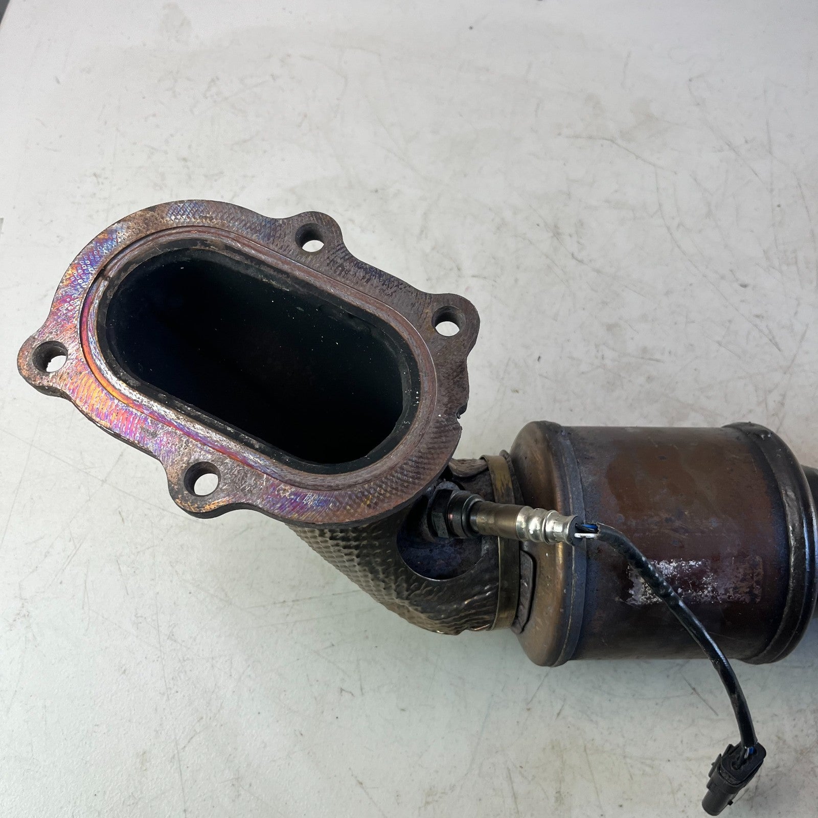 2014-2019 CHEVROLET CORVETTE LEFT DRIVER SIDE EXHAUST DOWNPIPE PIPE 23373202 OEM