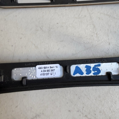 2008-2014 Mercedes-Benz C300 Climate Control Switch Trim Bezel A2046803507 OEM .