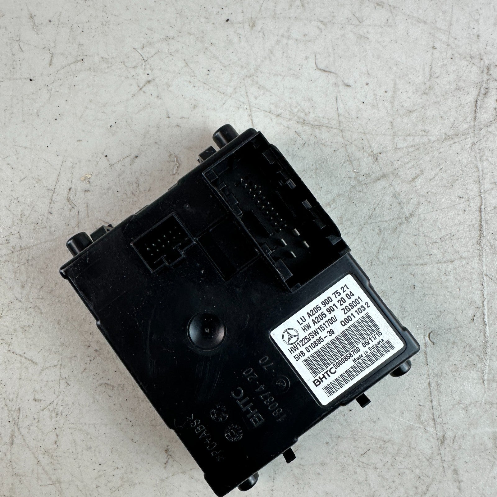 2015-2023 MERCEDES W205 C300 AC HEATER CLIMATE CONTROL MODULE A2059007521 OEM