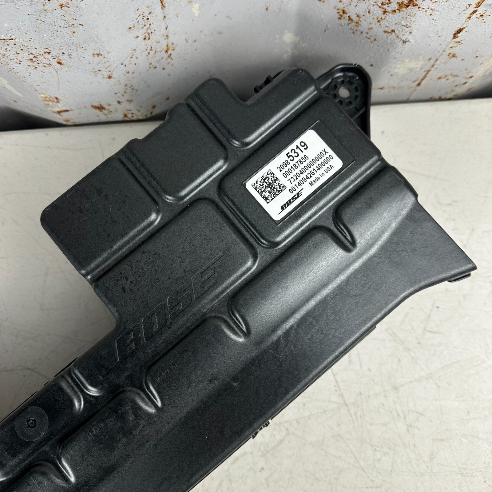 2014-2019 CHEVROLET CORVETTE BOSE AUDIO RADIO SUBWOOFER SUB WOOFER SPEAKER BOX