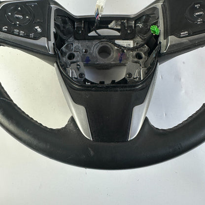 2017-2022 HONDA CR-V STEERING WHEEL W/ CONTROL SWITCHES BLACK 78500-TLB-A34 OEM