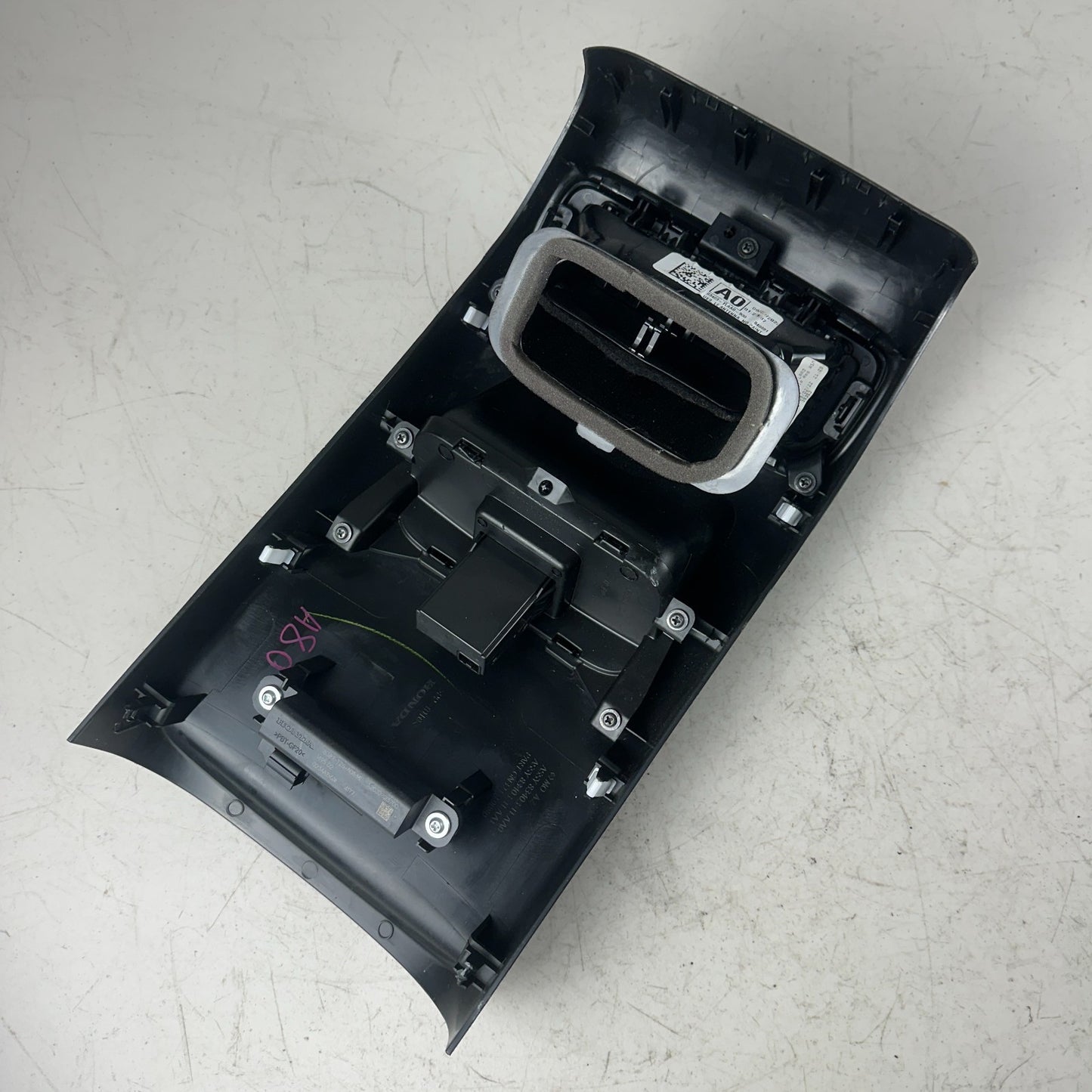 2017-20 HONDA CR-V REAR CENTER CONSOLE AC HEATER AIR VENT GRILLE TRIM PANEL OEM