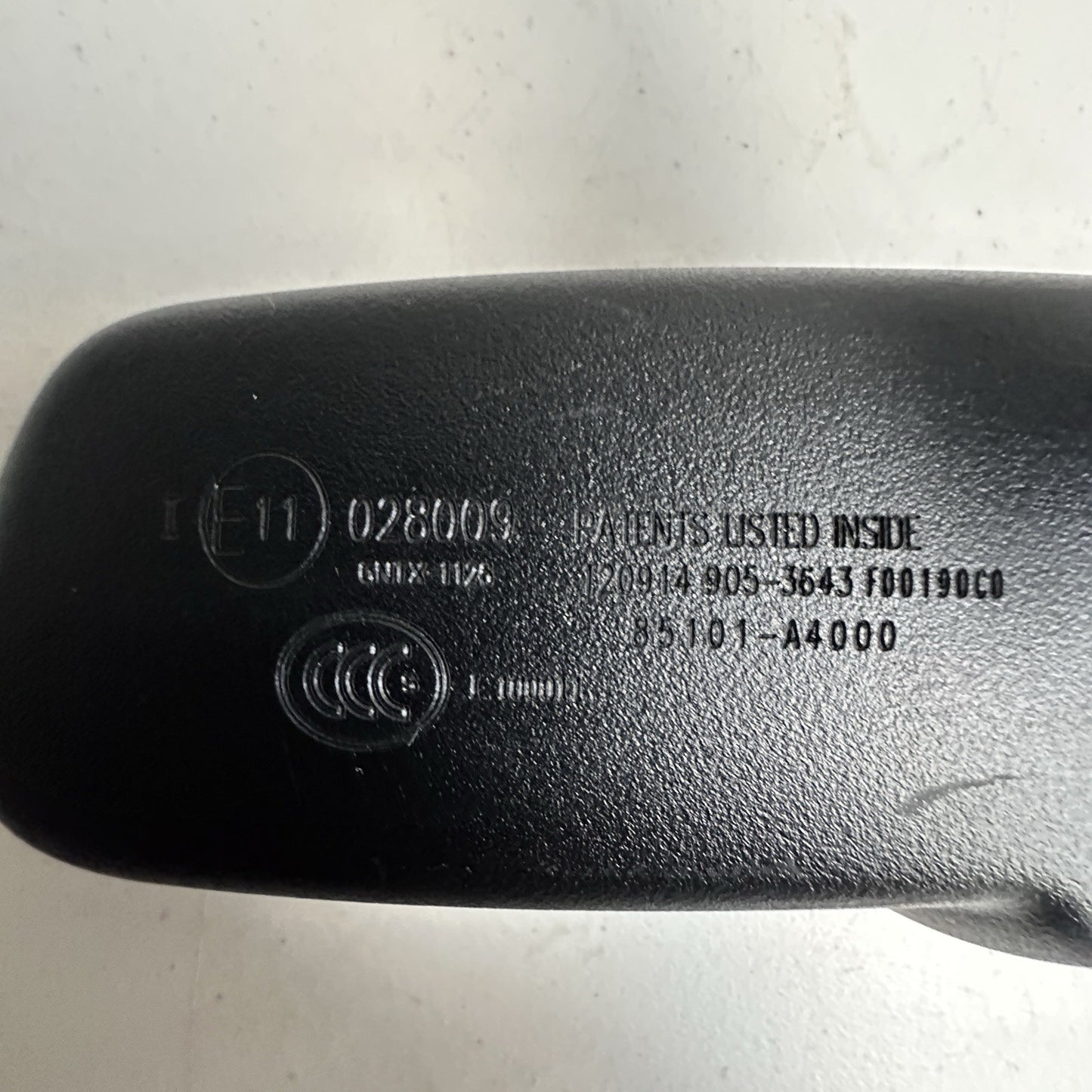 2017-2018 KIA OPTIMA REAR VIEW MIRROR OEM 85101-A4000