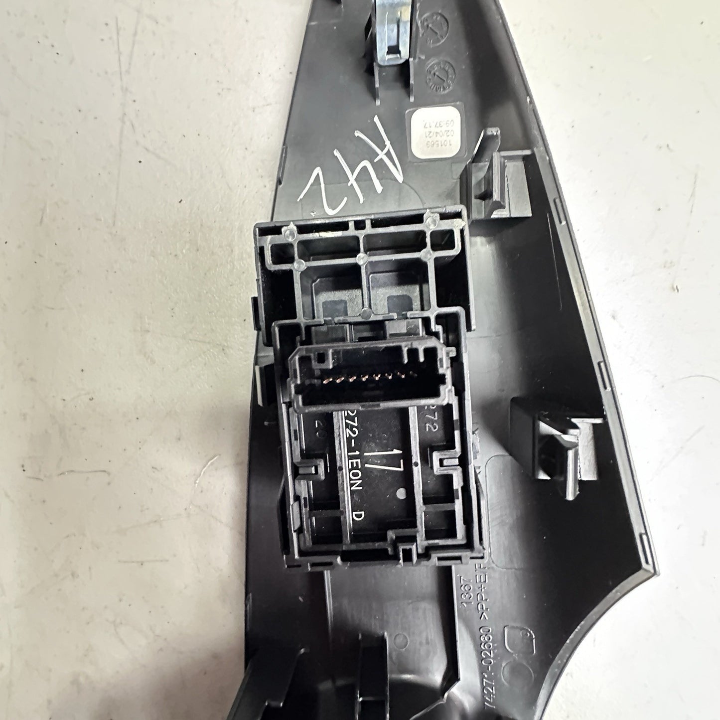 2020-2024 Toyota Corolla Passenger Right Rear Power Window Switch 74271-02680