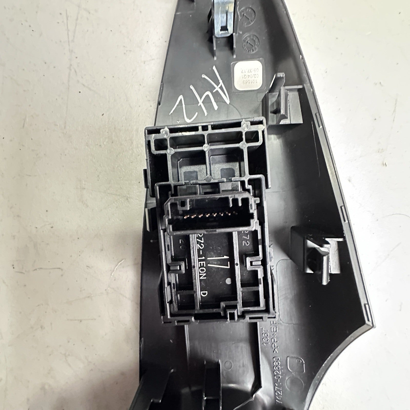 2020-2024 Toyota Corolla Passenger Right Rear Power Window Switch 74271-02680