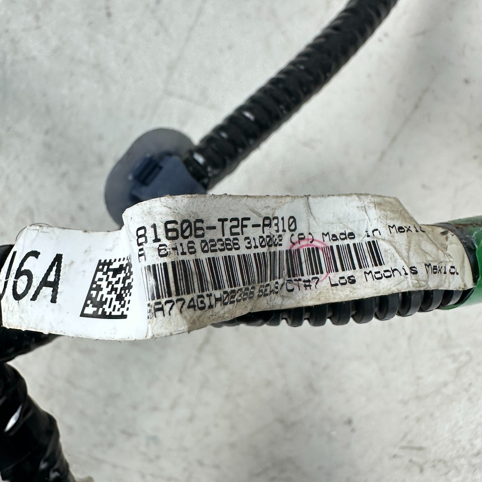 2013-2017 HONDA ACCORD FRONT LEFT DRIVER SIDE SEAT WIRE WIRING HARNESS CABLE OEM