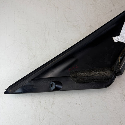 2005-2013 CHEVROLET CORVETTE C6 FRONT LEFT SIDE DOOR WINDOW FRAME APPLIQUE OEM