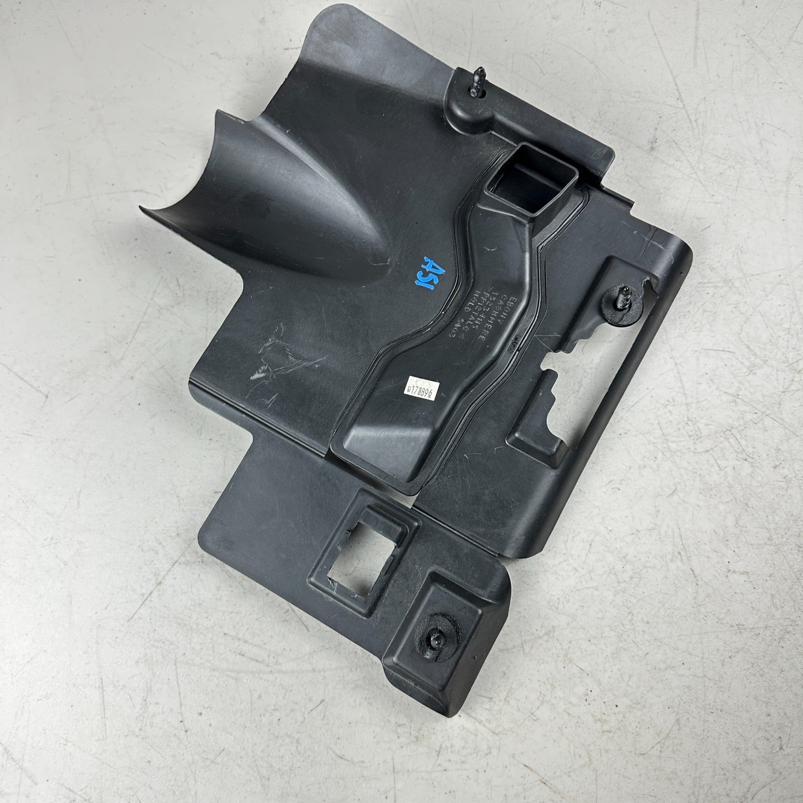 05-13 CHEVROLET CORVETTE LEFT SIDE UNDER DASH LOWER HUSH TRIM PANEL BLACK OEM