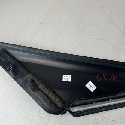2005-2013 CHEVROLET CORVETTE C6 FRONT RIGHT SIDE DOOR WINDOW FRAME APPLIQUE OEM