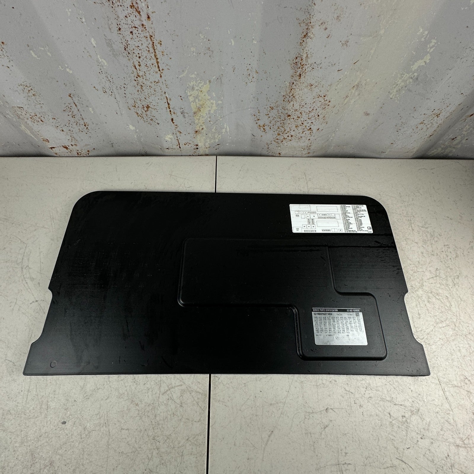 2014-19 CHEVROLET CORVETTE C7 REAR FLOOR CARGO STORAGE COMPARTMENT LID PANEL OEM
