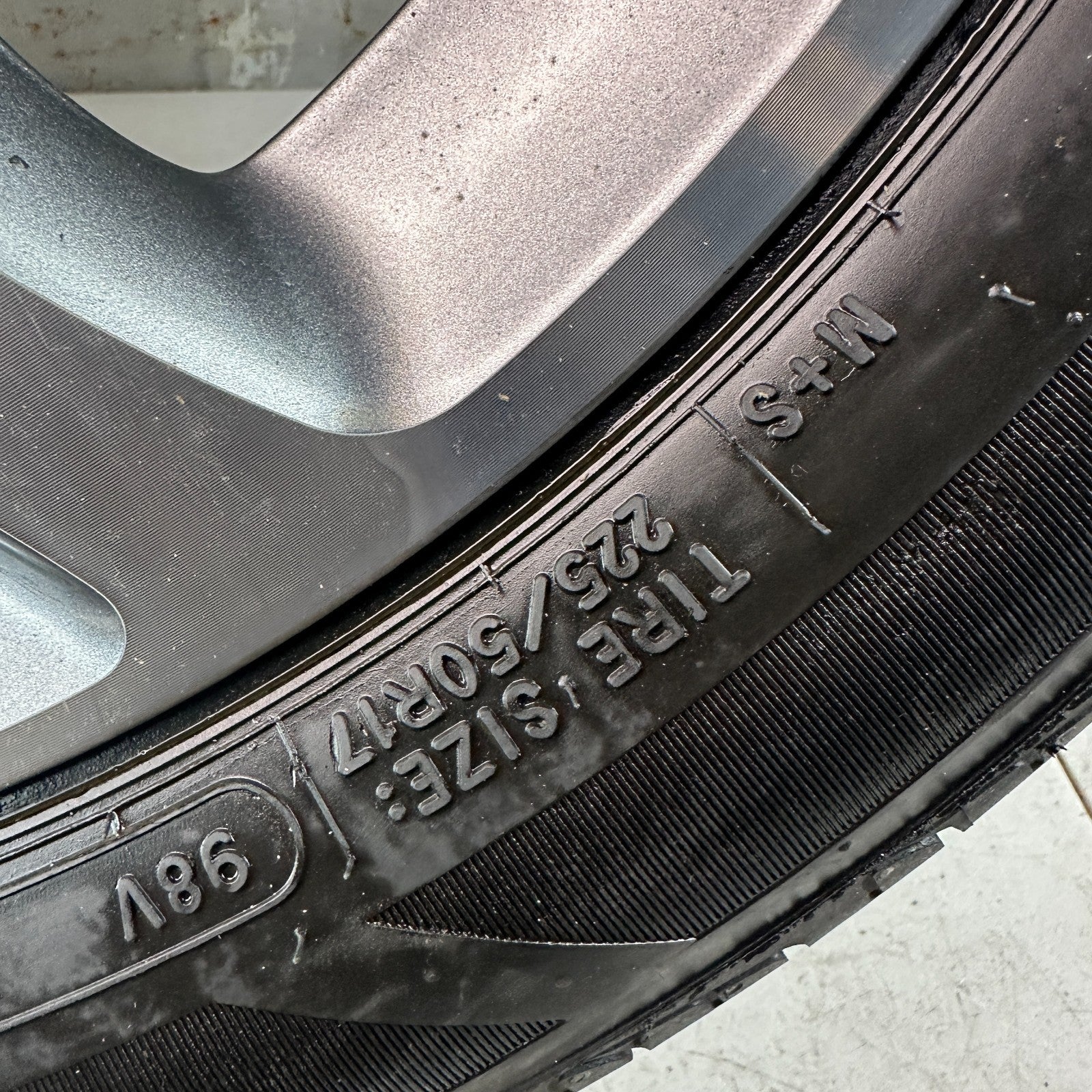 2015-2018 MERCEDES W205 C300 17x7' INCH 10 SPOKE WHEEL RIM W/ TIRE A2054010200