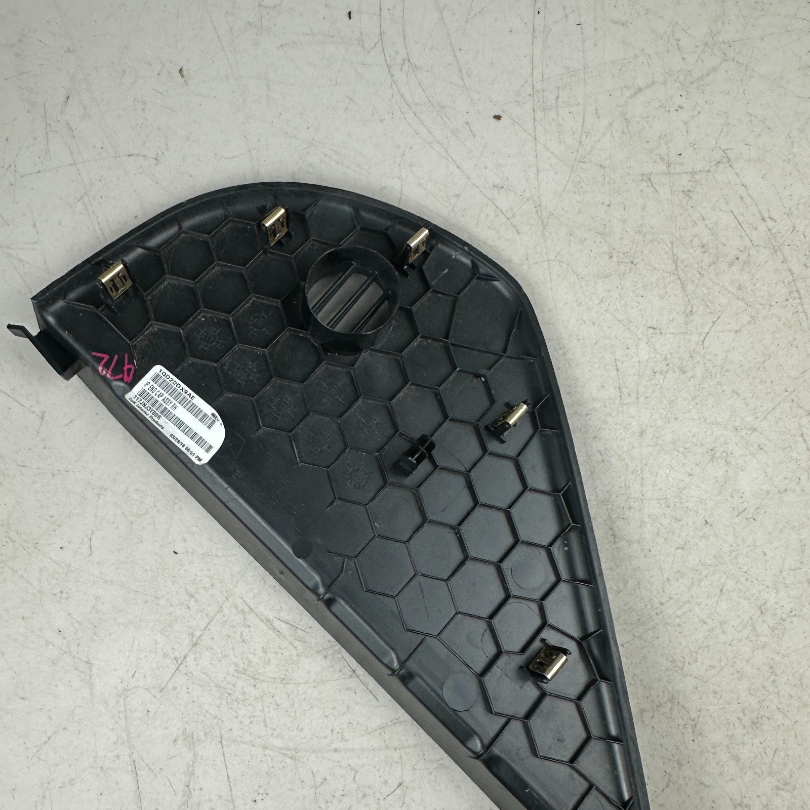 2011-2023 DODGE CHARGER FRONT RIGHT PASSENGER DASH PANEL END CAP COVER TRIM OEM