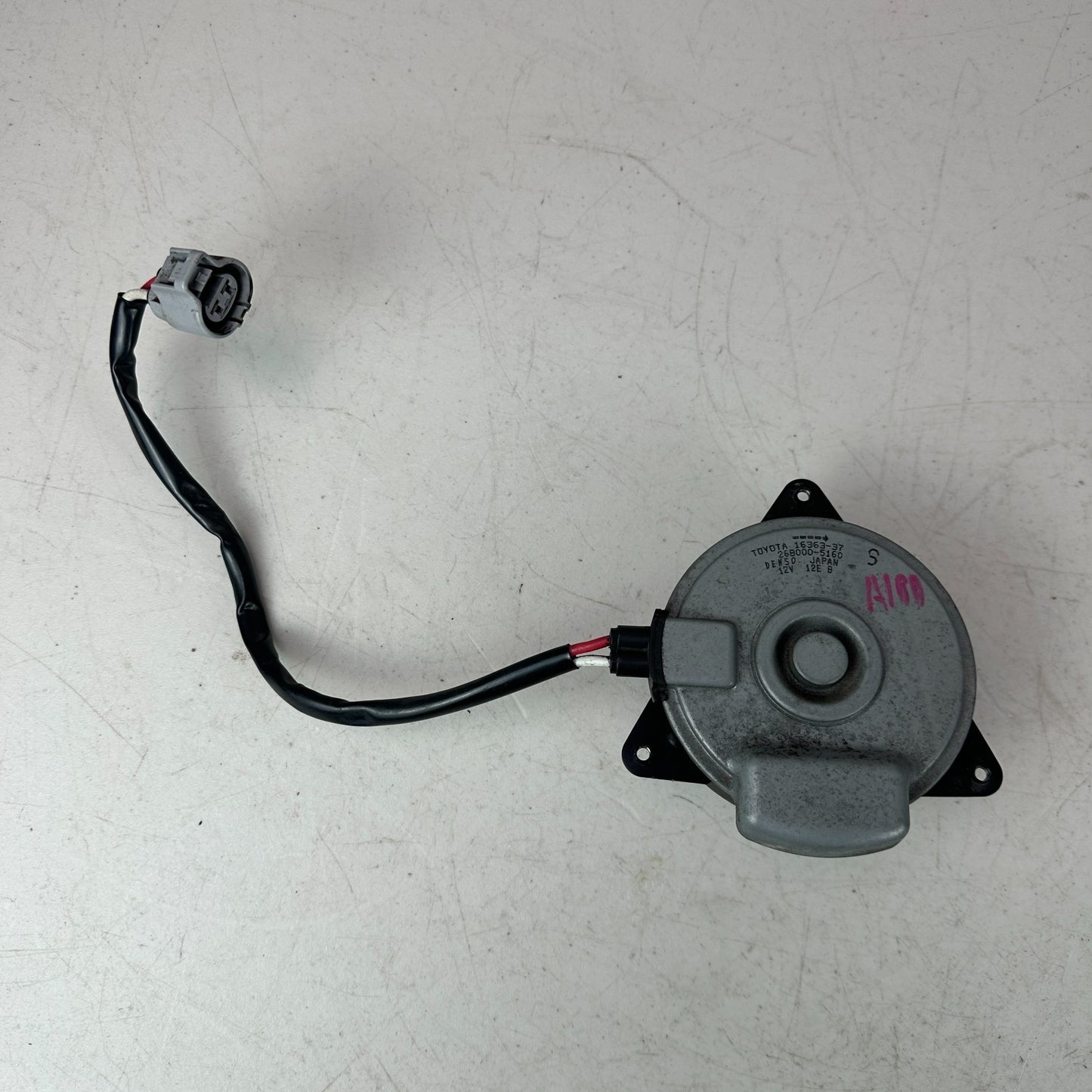 2020-2025 TOYOTA COROLLA FRONT ENGINE RADIATOR COOLING FAN MOTOR 268000-5160 OEM