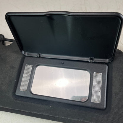 2005-2013 CHEVROLET CORVETTE FRONT RIGHT PASSENGER SUNVISOR SUN VISOR BLACK OEM