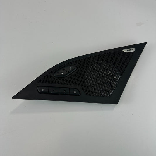 14-19 CHEVROLET CORVETTE FRONT LEFT SEAT MEMORY DOOR LOCK / UNLOCK SWITCH TRIM