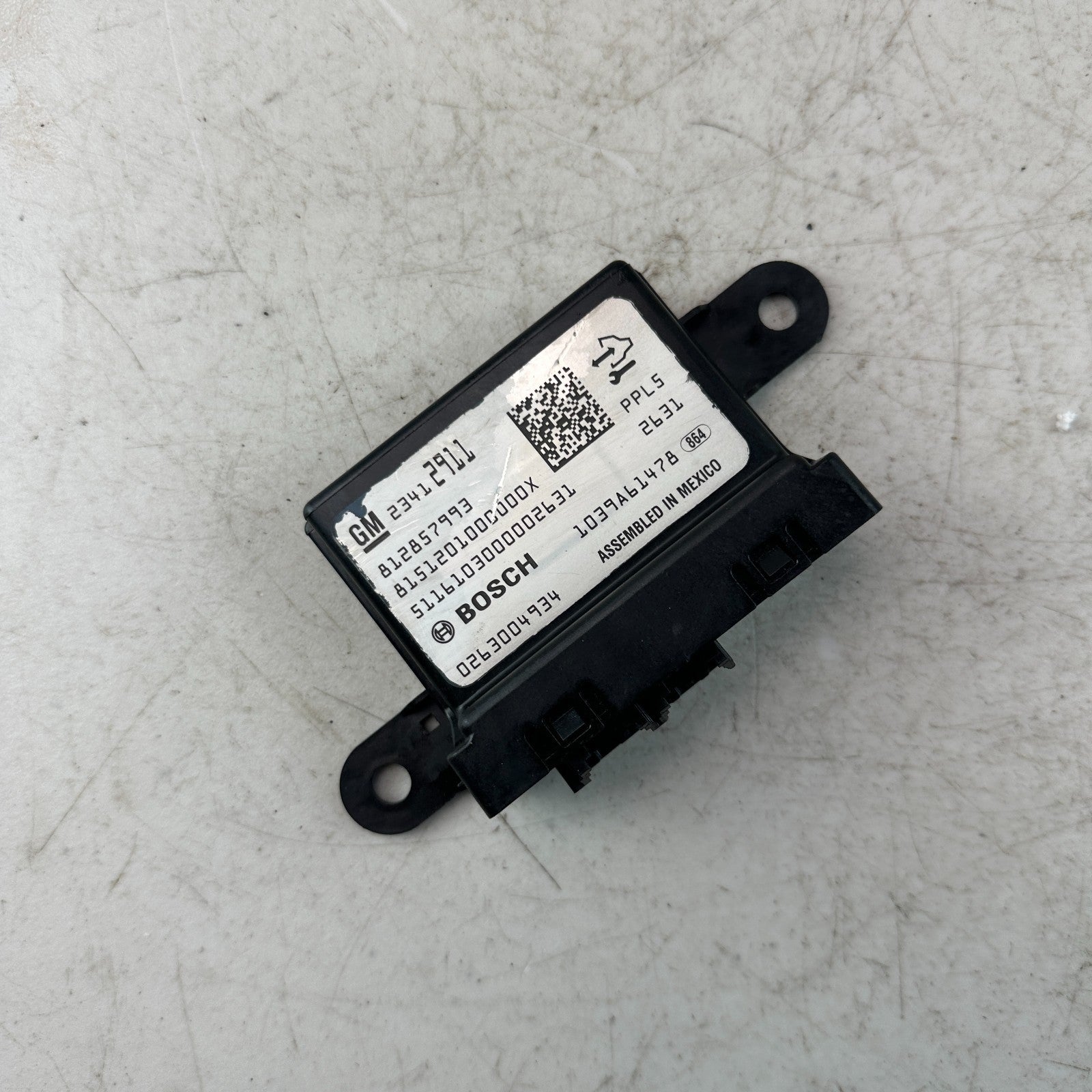 2016-2019 CHEVROLET CAMARO PARK PARKING ASSIST CONTROL MODULE UNIT 23412911 OEM