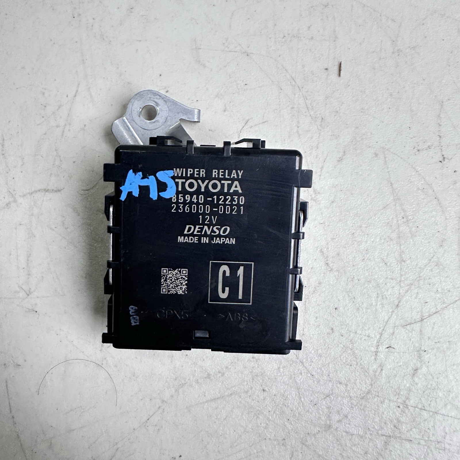 20-23 Toyota Corolla Front Windshield Wiper System Control Module 85940-12230