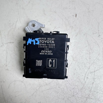 20-23 Toyota Corolla Front Windshield Wiper System Control Module 85940-12230