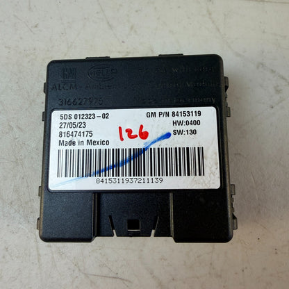 2019-2024 CHEVROLET CAMARO ABL AMBIENT LIGHTING CONTROL MODULE 84153119 OEM