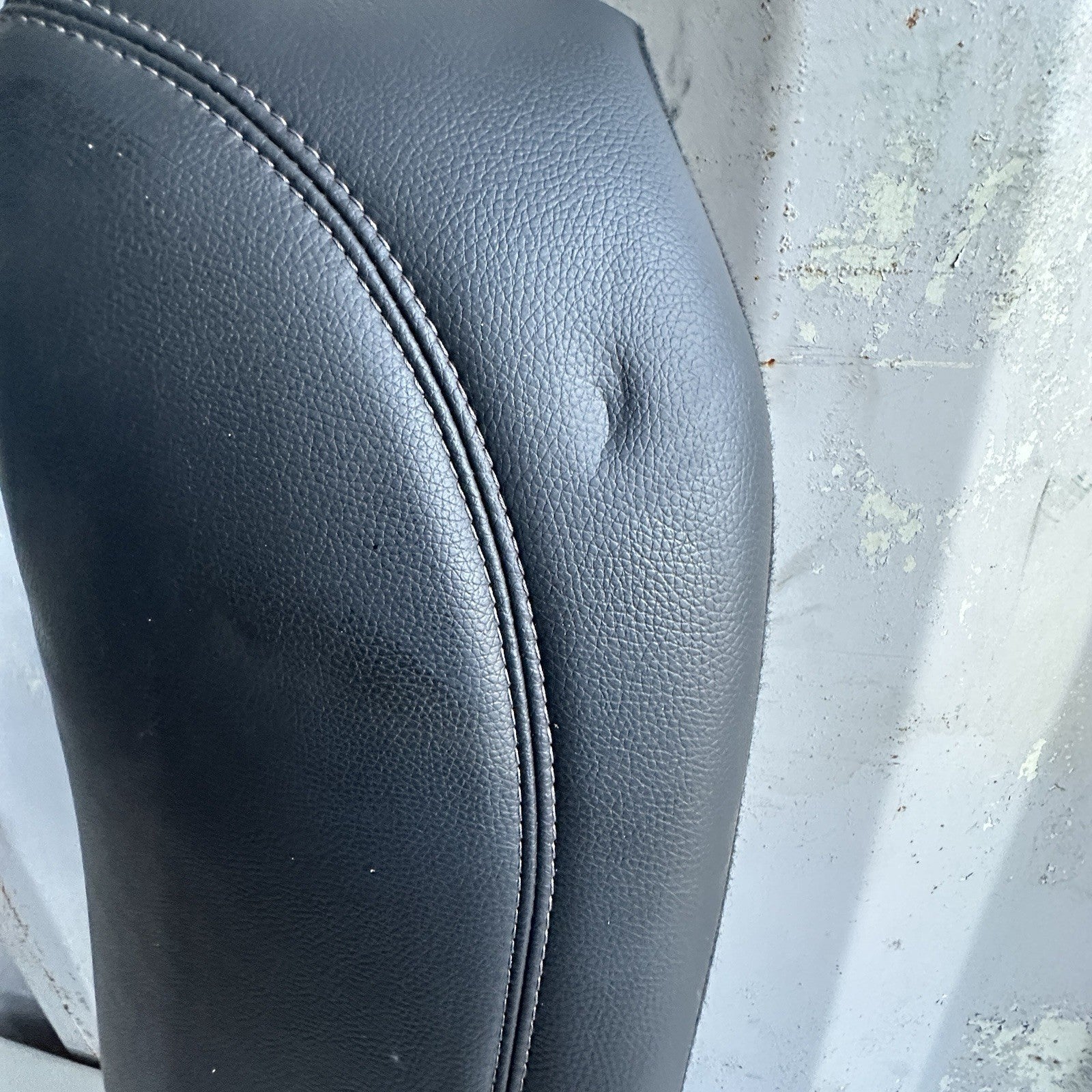 13-17 Honda Accord REAR LEFT SEAT BOLSTER Corner Cushion Black Leather USED OEM