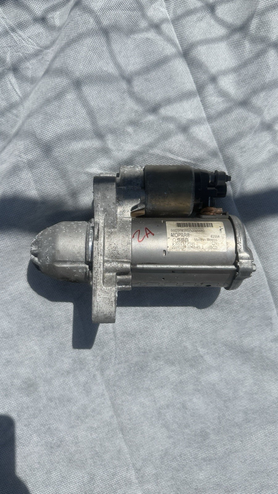 2017-2020 Jeep Compass Starter Motor Used OEM 50,000-60,000 Miles