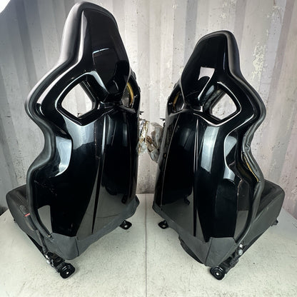 14-19 Chevrolet Corvette C7 Competition Seat Cushion Assembly Set Black DAMAGED