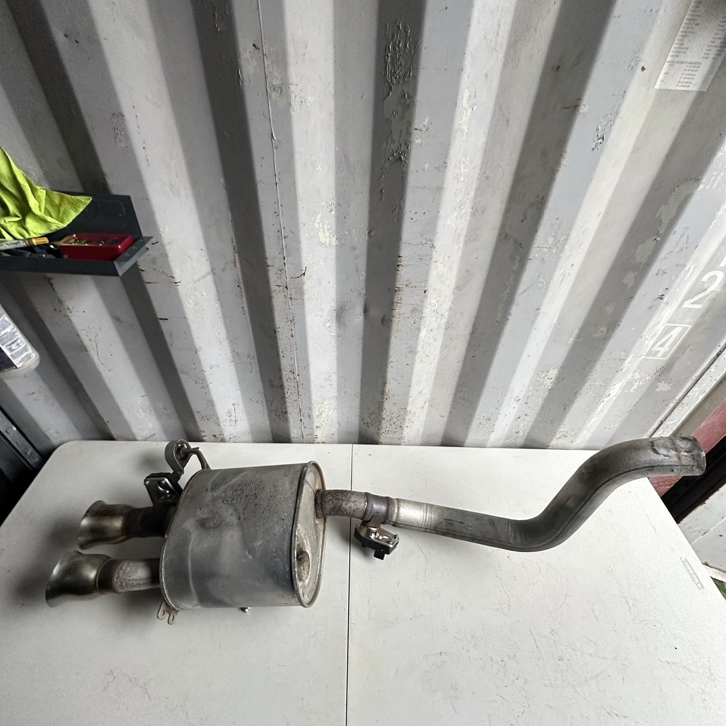 2014-2019 Chevrolet Corvette C7 Dual Rear Right Exhaust Muffler W/ Actuator OEM
