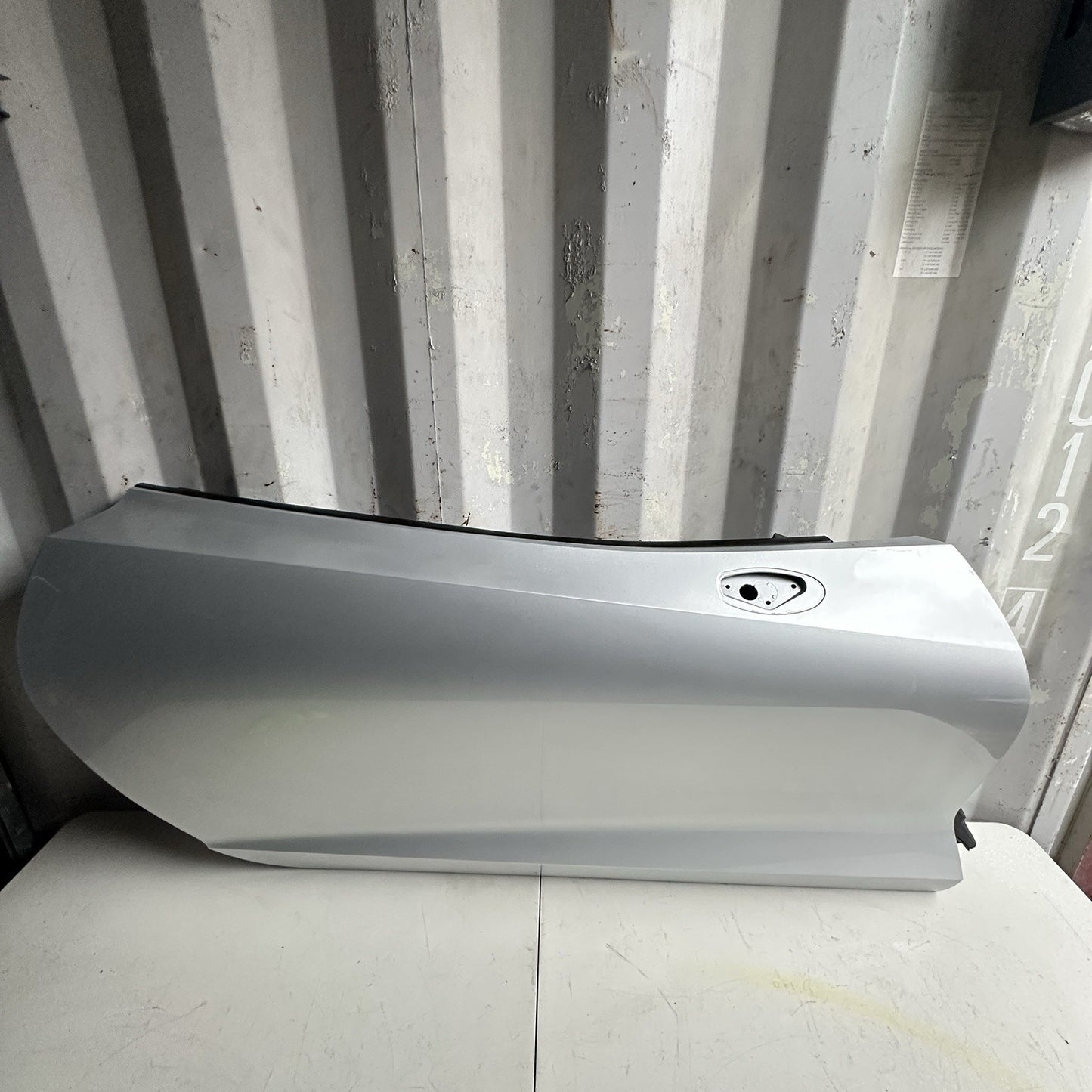 2014 2015 2016 2017 2018 2019 CHEVY CORVETTE C7 RIGHT DOOR SHELL OEM RH Silver
