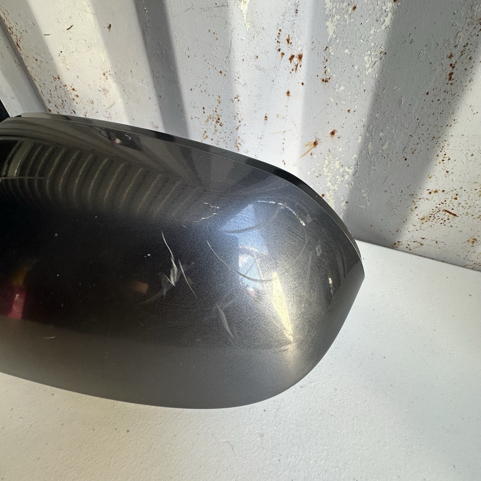 2013-2016 Hyundai Santa Fe Left Driver Mirror USED OEM GRAY