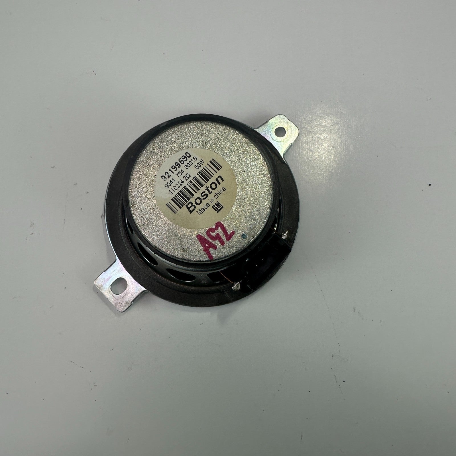 2010-2015 CHEVROLET CAMARO DASH DASHBOARD CENTER TWEETER SPEAKER 92199590 OEM