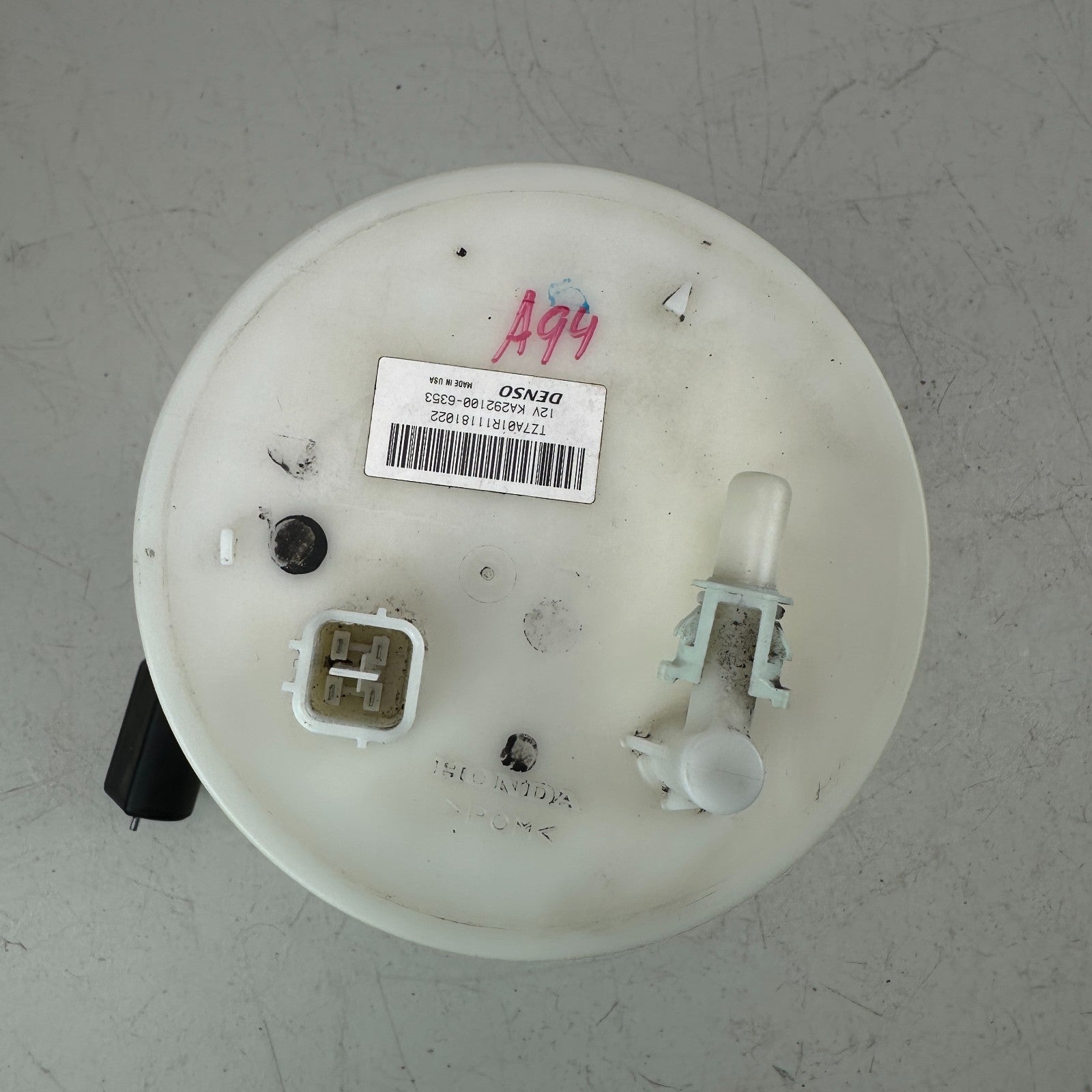2015-2020 ACURA TLX FUEL GAS TANK PUMP SENDING UNIT ASSEMBLY KA292100-6353 OEM
