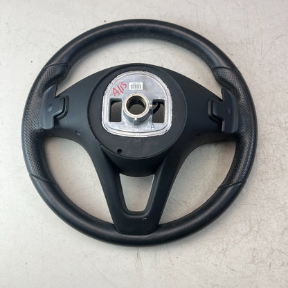2015-18 MERCEDES W205 C300 STEERING WHEEL W/ PADDLE SHIFTER LEATHER A0004601803