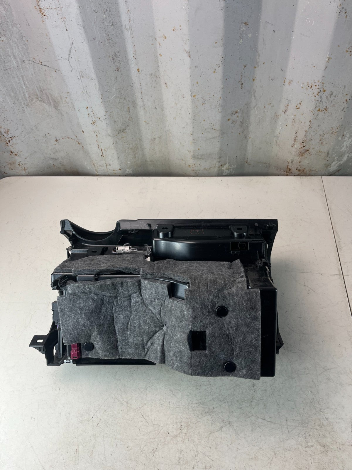 15-21 MERCEDES-BENZ W205 C300 DASH GLOVE BOX STORAGE COMPARTMENT A2056801091 OEM