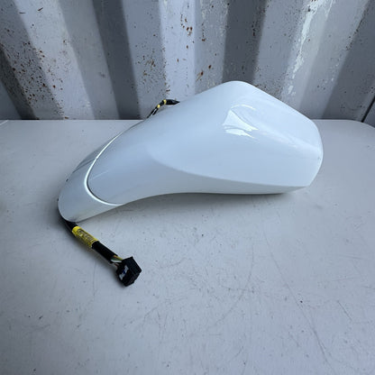 2014-2019 Chevy Corvette C7  Left Driver Mirror Assembly White OEM