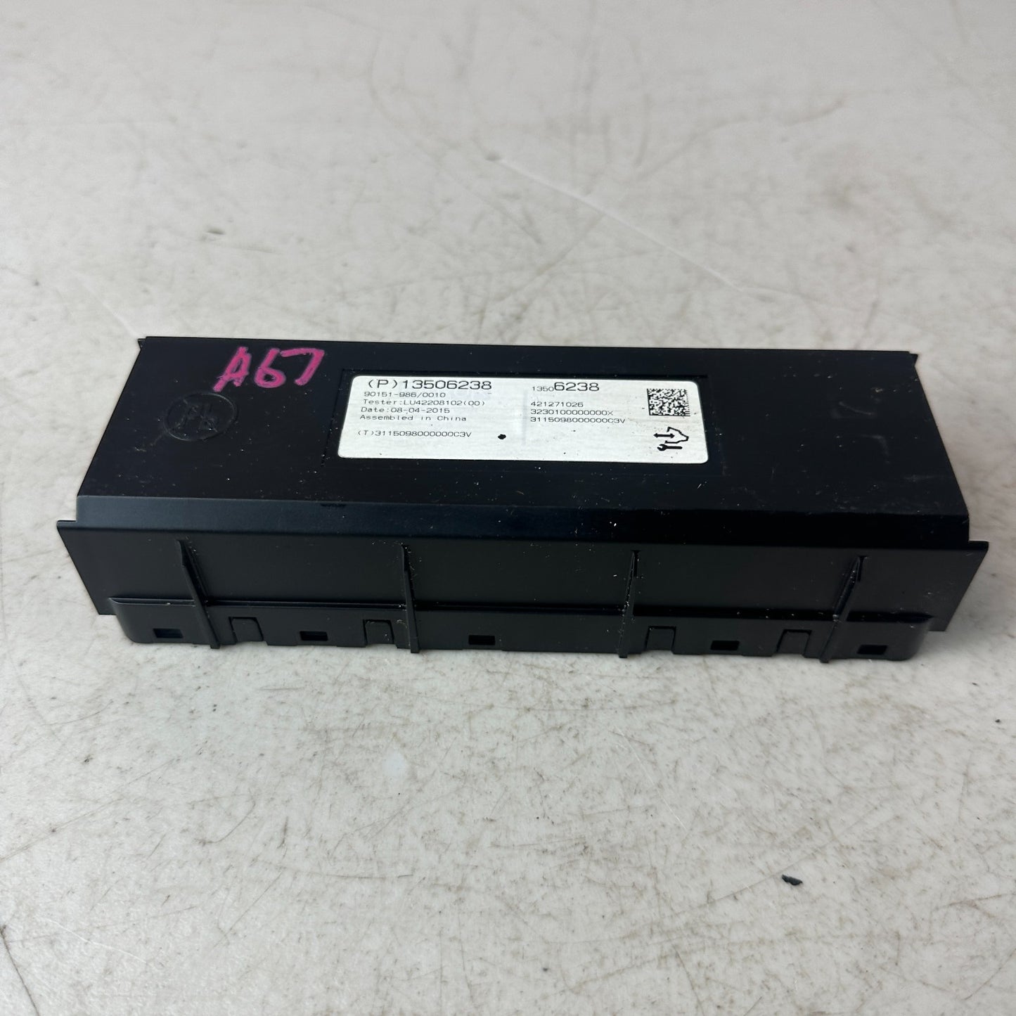 2014-2019 CHEVROLET CORVETTE C7 HVAC TEMPERATURE CONTROL MODULE UNIT OEM