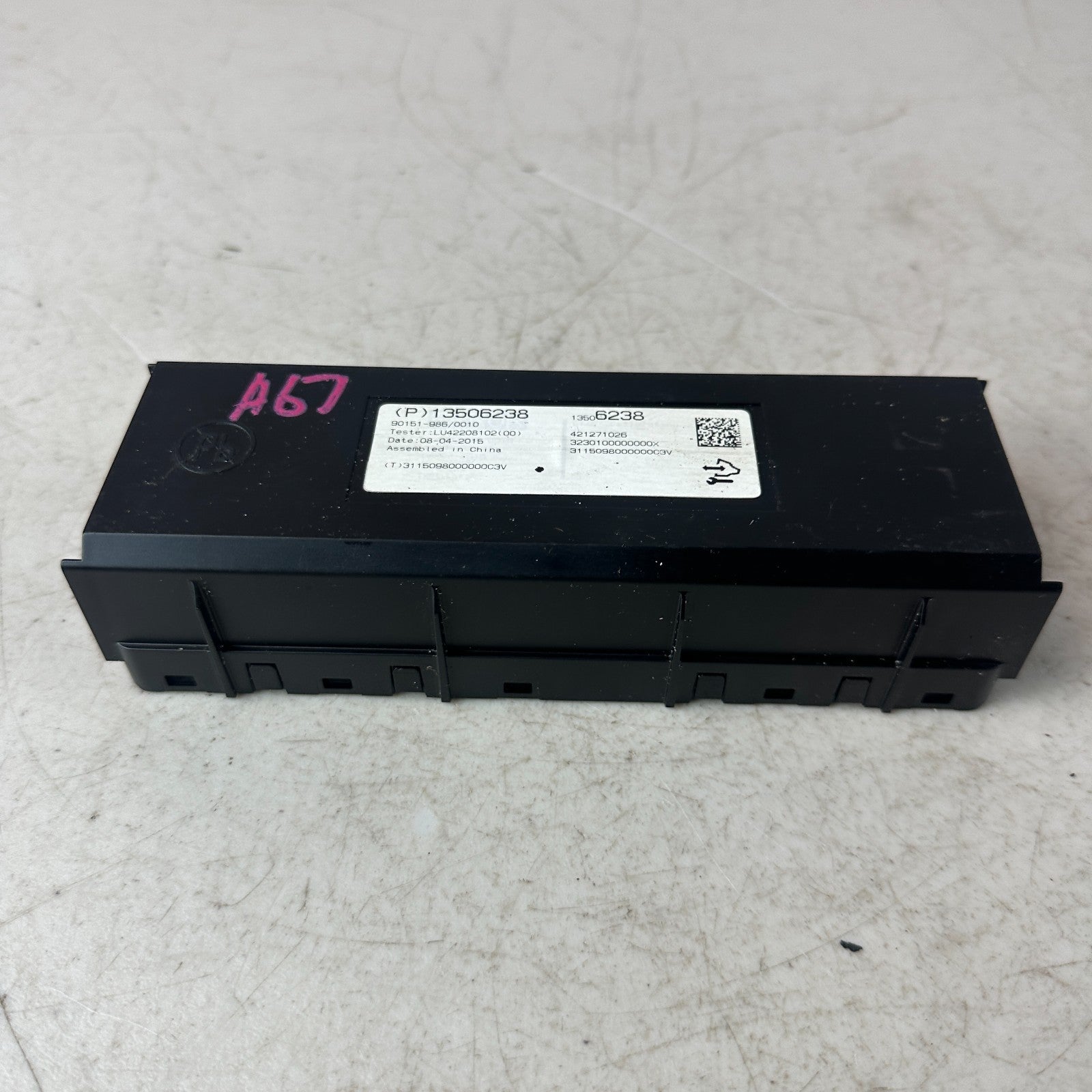 2014-2019 CHEVROLET CORVETTE C7 HVAC TEMPERATURE CONTROL MODULE UNIT OEM