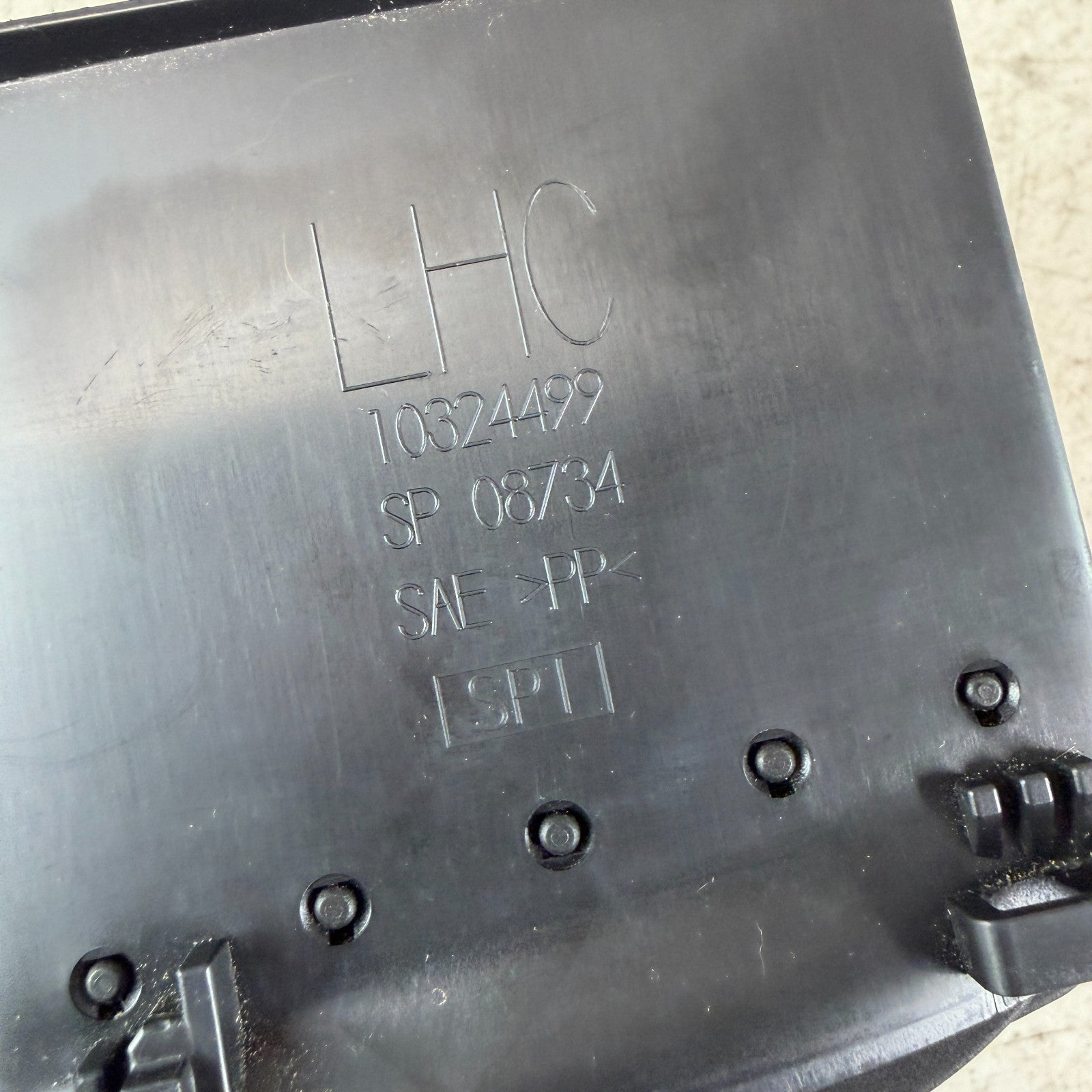 05-13 CHEVROLET CORVETTE C6 FRONT LEFT OR RIGHT CONSOLE AC AIR VENT GRILLE OEM