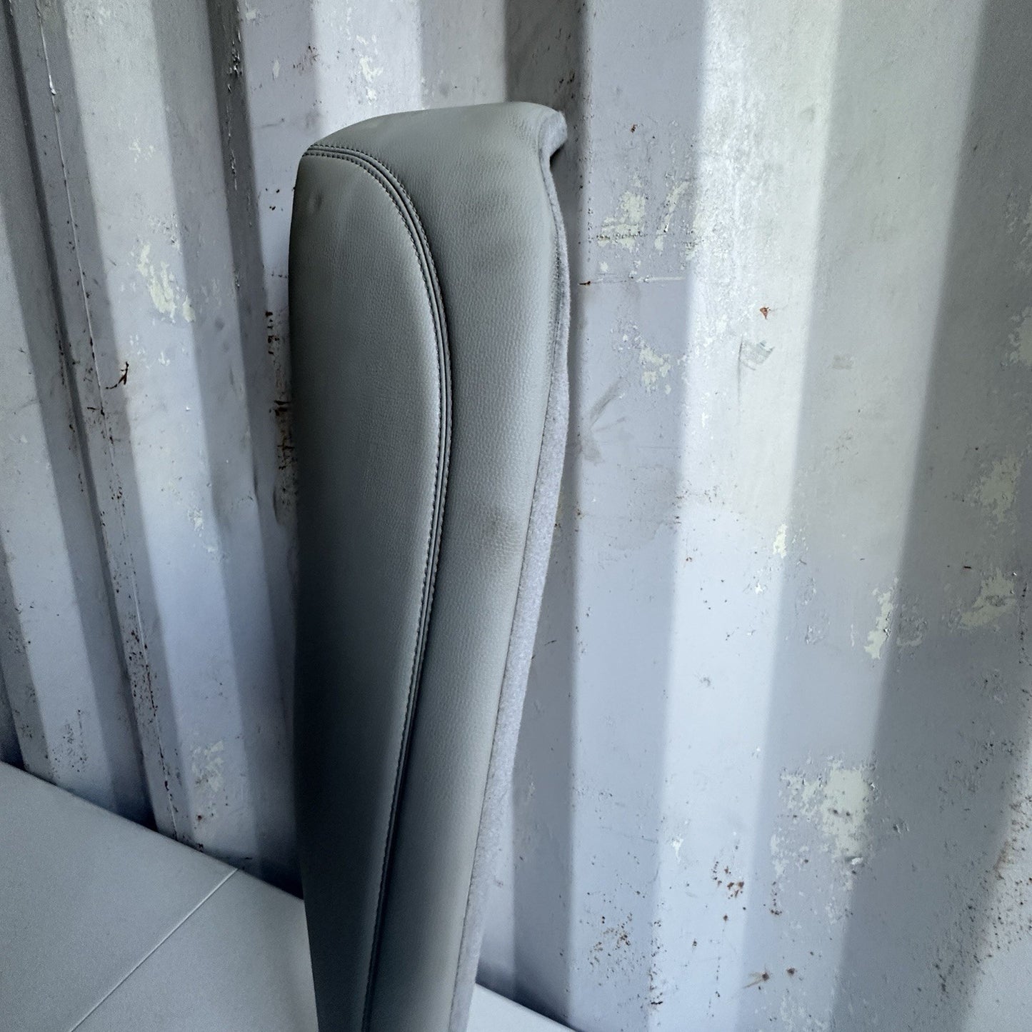 13-17 Honda Accord Rear Left Bolster Cushion Gray Leather