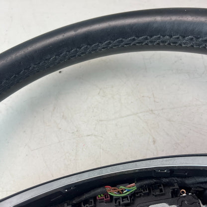 2015-18 MERCEDES W205 C300 STEERING WHEEL W/ PADDLE SHIFTER LEATHER A0004601803