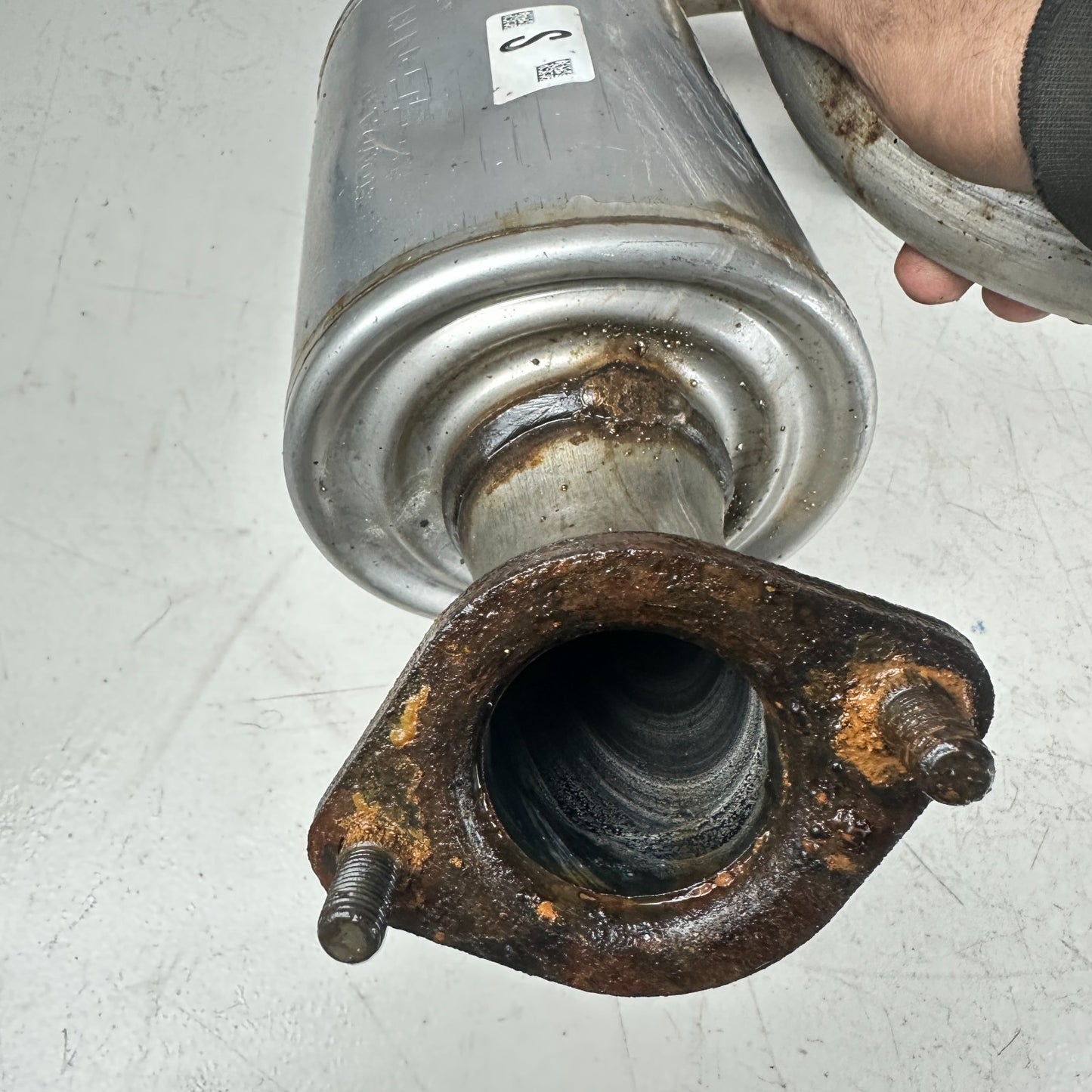 2023-2025 ACURA INTEGRA REAR RIGHT SIDE EXHAUST SYSTEM MUFFLER PIPE 1.5L OEM