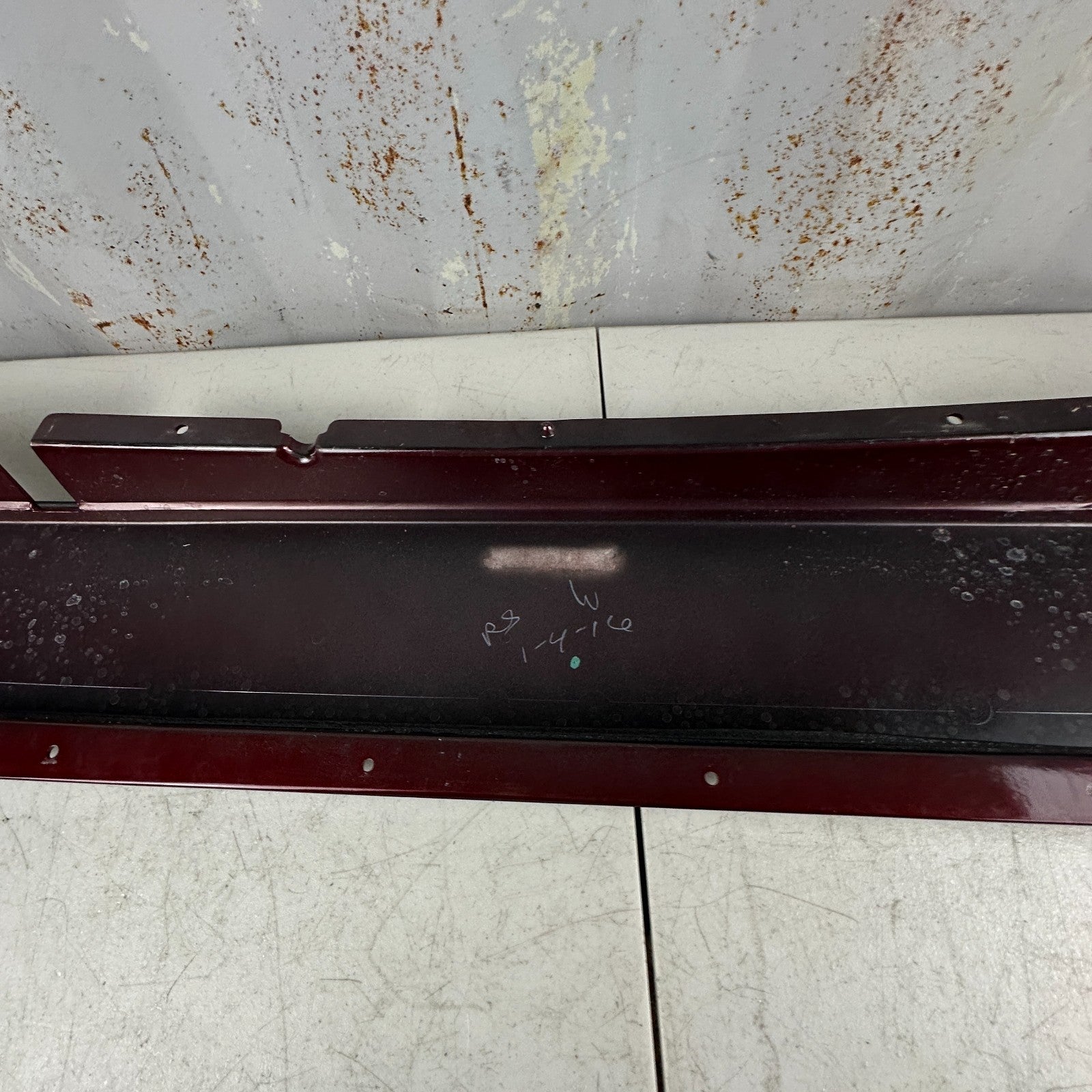 14-19 CHEVY CORVETTE REAR HARD TOP ROOF EXTENSION COVER PANEL LONG BEACH RED OEM