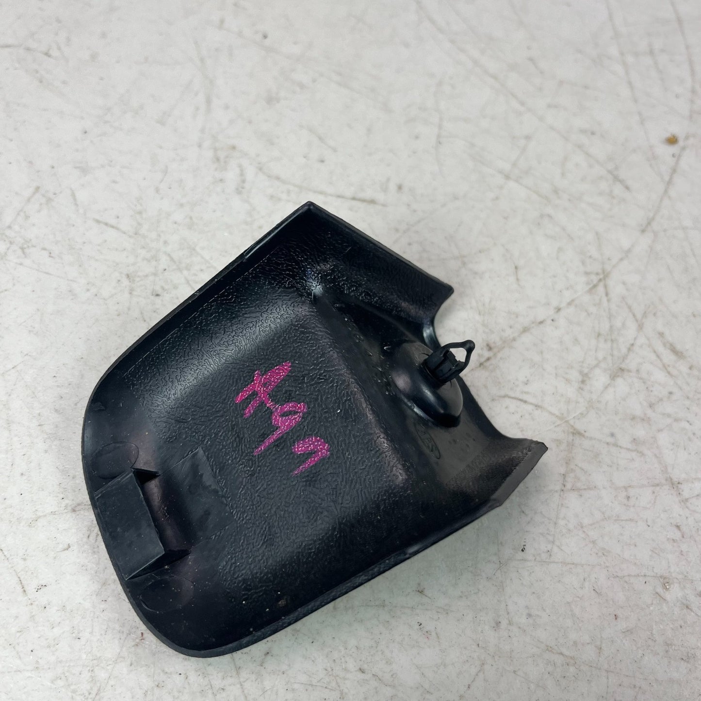 05-13 CHEVROLET CORVETTE C6 FRONT SEAT ADJUSTER TRACK RAIL COVER TRIM BLACK OEM